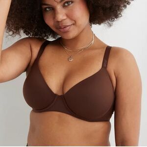 SMOOTHEZ By Aerie Balconette Lightly Lined Bra Underwire - Brown